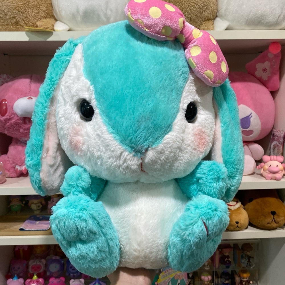 Pote Usa Loppy Bunny Plush - “Vivid”